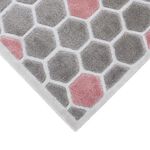 JVL Solemate Handcarved Honeycomb Doormat 57x100cm