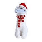 66cm Light Up Snowy Christmas Dog