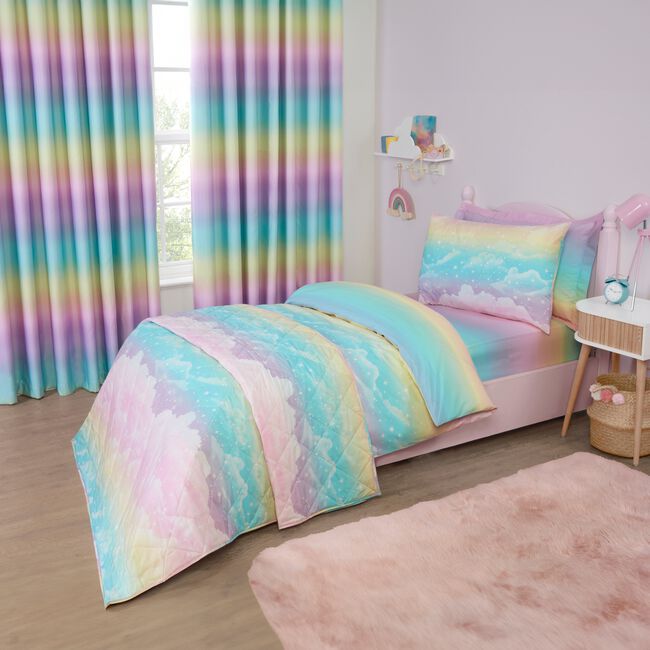 DOUBLE DUVET COVER Rainbow Sky