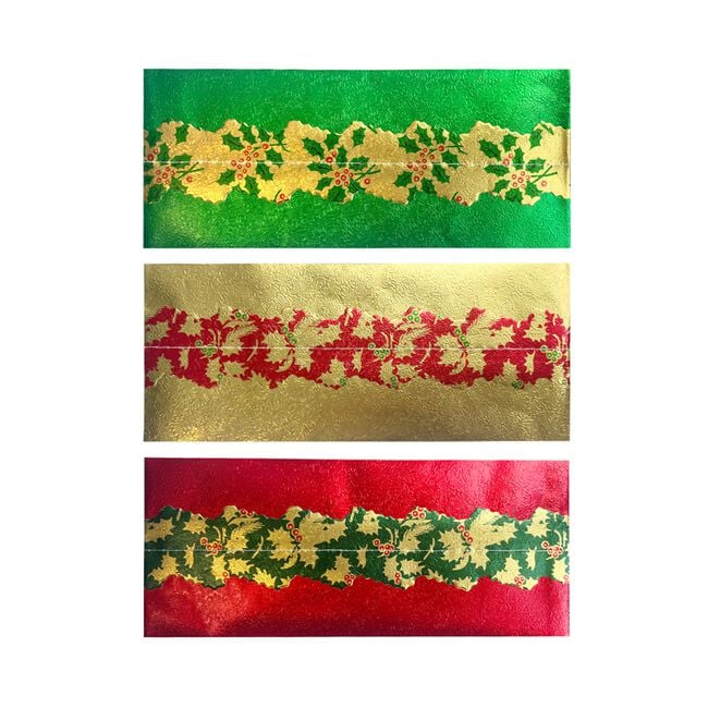 Holly Centre Christmas Cake Frill 