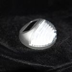 Silver Fence Solar Light