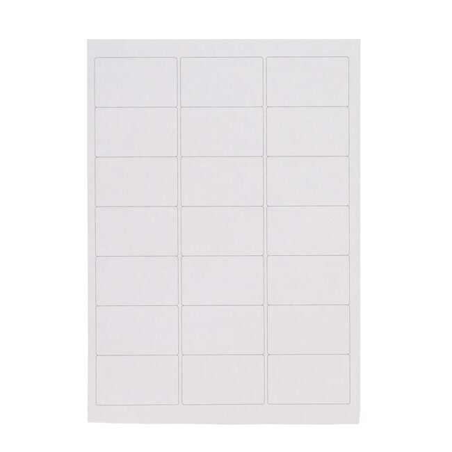 Concept A4 Multi-Purpose Printer Labels - 21 Label