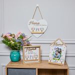 Home Wooden Heart Plaque