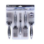 Rolling Dog Brush Set With Rubber Handle 5 Piece