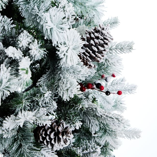 Alaska Snowy Christmas Tree 7FT