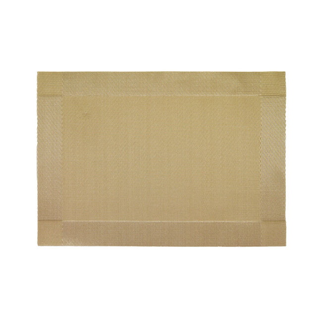Netted Oxford Placemat - Gold