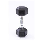 Body Go Rubber Hex Dumbbell 5kg