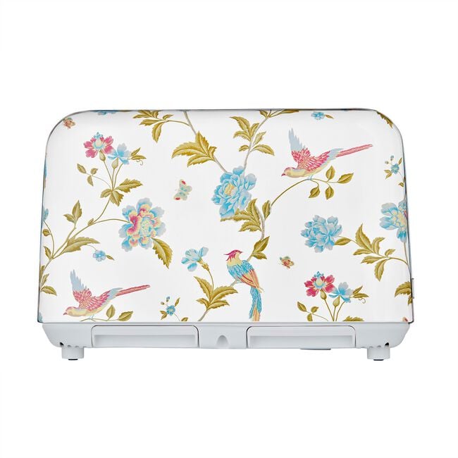 Laura Ashley Elveden White 4 Slice Toaster