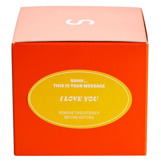 Hidden Message I Love You Candle 250g