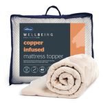 SILENTNIGHT WELLBEING COPPER Mattress Topper DB