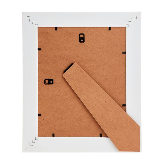 6x8 SIENNA WHITE Photo Frame