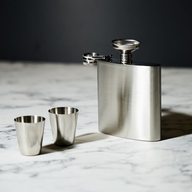 Cashel Living 4 Piece Hip Flask Set
