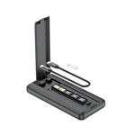 Budi Black 10000mAh Power Bank with Wireless