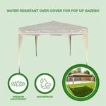 Water Resistant Pop Up Gazebo Over Cover
