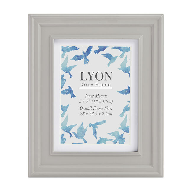 4x6 TRIPLE LYON GREY Frame