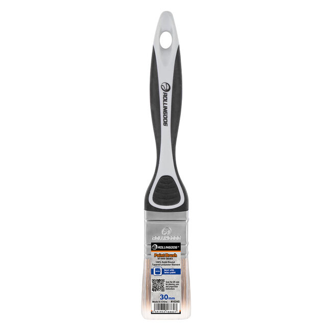 Rolling Dog Paint Brush w/ Rubber Handle 30mm