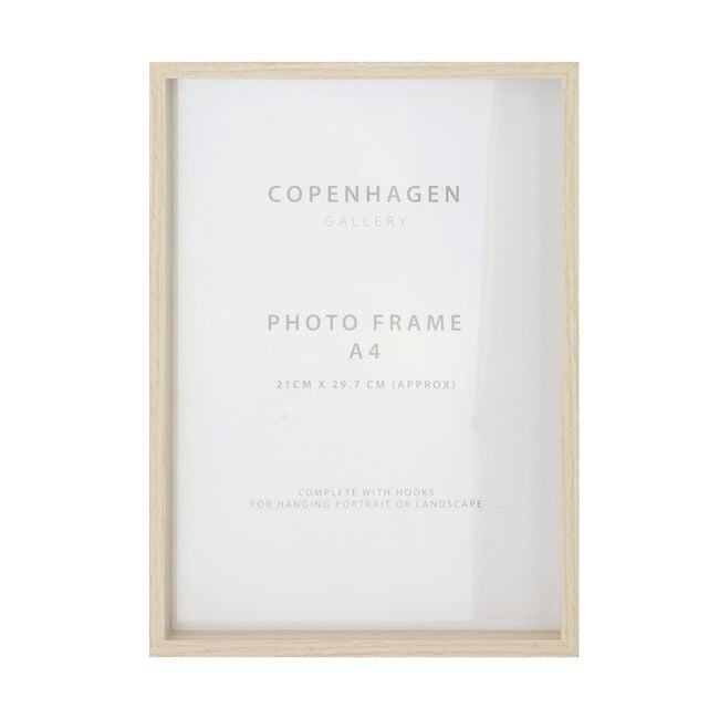 A4 COPENHAGEN NATURAL Photo Frame