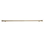 NO DRILL EXTENDABLE 120-180CM Brass