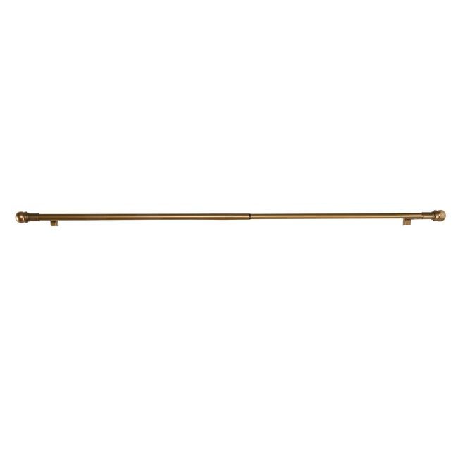 NO DRILL EXTENDABLE 120-180CM Brass