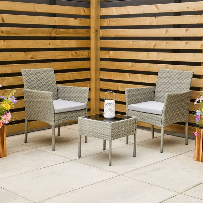 Moderna Rattan Bistro Set