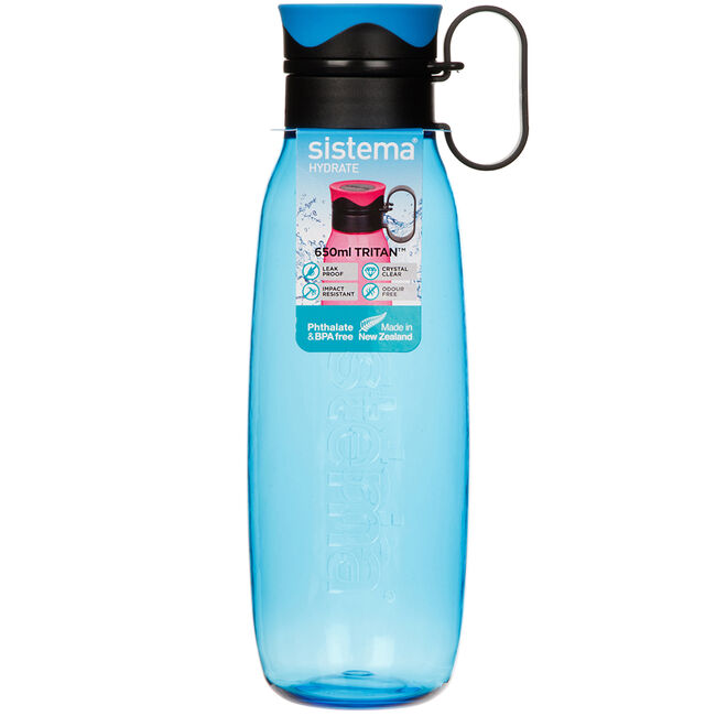 Sistema Tritan Traverse Water Bottle 650ml