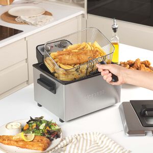 Salter Stainless Steel 5L Deep Fat Fryer