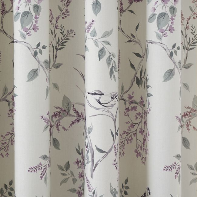 DREAMS & DRAPES JAZMINE HEATHER 66x54  Curtain