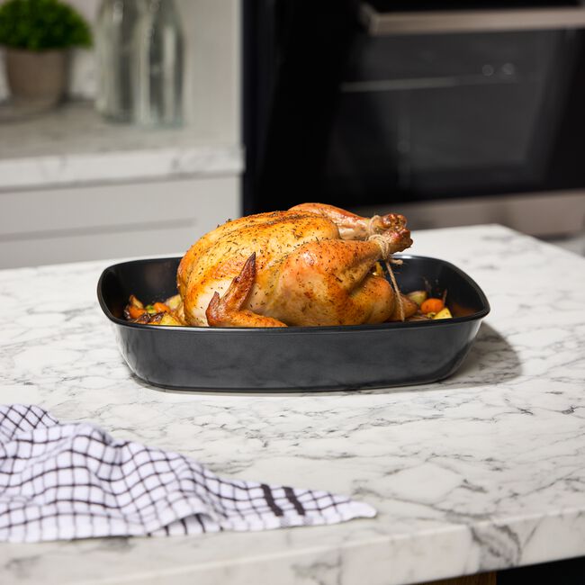 Bakers Select Large Oval Roasting Tray 38cm