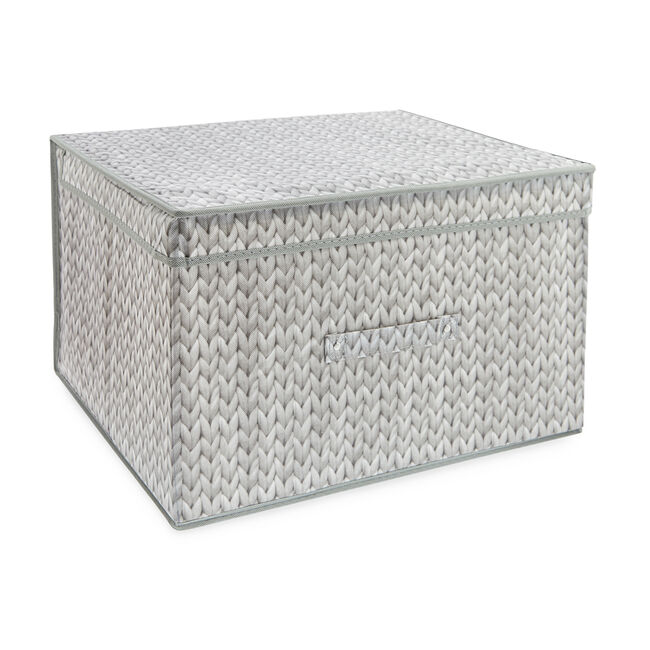 Knit Foldable Storage Chest