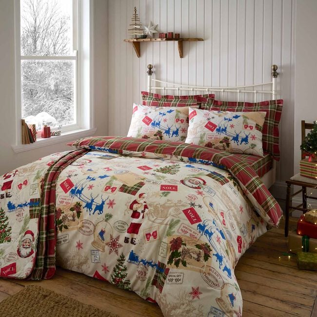 SUPERKING DUVET COVER Classic Christmas