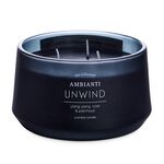 Ambianti Spa Collection Unwind 3 Wick Candle