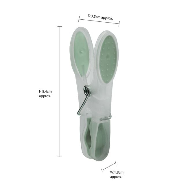 JVL Soft Grip Clothes Pegs