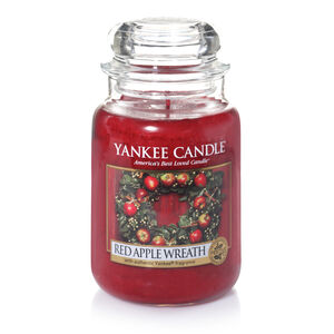Yankee Candle® Red Apple Wreath Large Jar 22oz