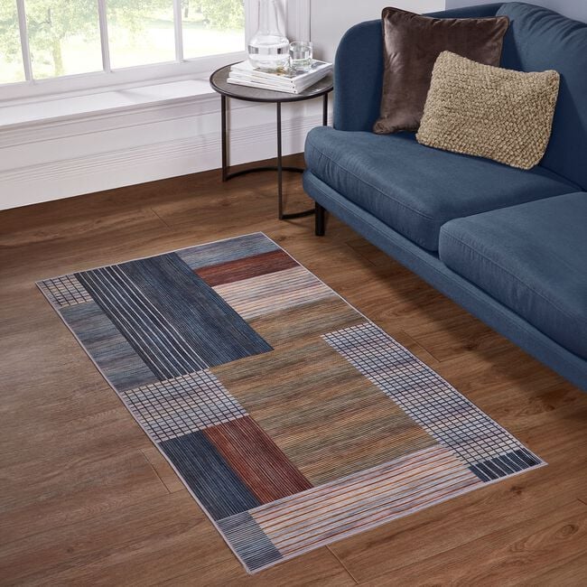 LIQUID REPELLENT CHECK 80x150cm Rug
