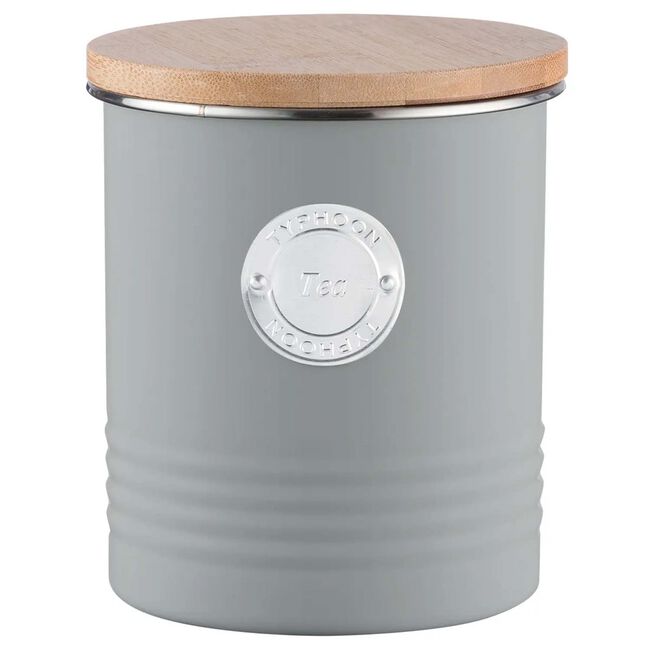 TYPHOON LIVING GREY 1L Tea Canister