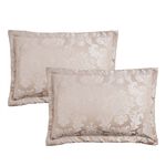 CATHERINE LANSFIELD DAMASK JACQUARD CHAMPAGNE 50x75cm Pillowshams