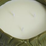 Green Leaf 3 Wick Citronella Candle