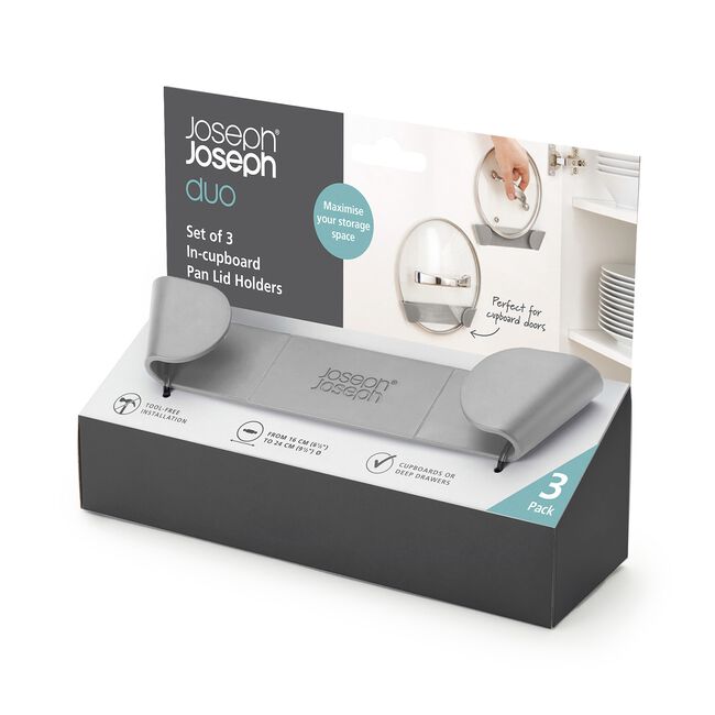 Joseph Joseph Duo In-Cupboard Pan-Lid Holders