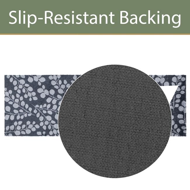 JVL Branches Black/Grey Mega Runner 57cm x 150cm