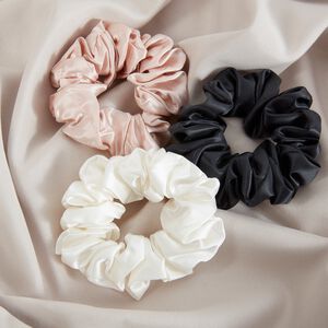 Silk Scrunchies 3 Pack