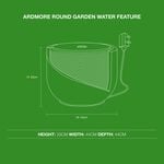 Ardmore Round Garden Water Feature