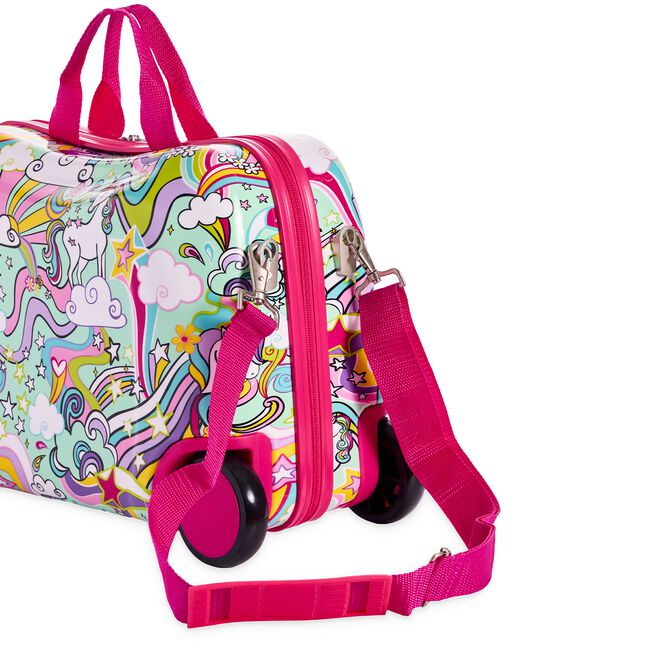 KIDS TRAVEL SUITCASE - PINK