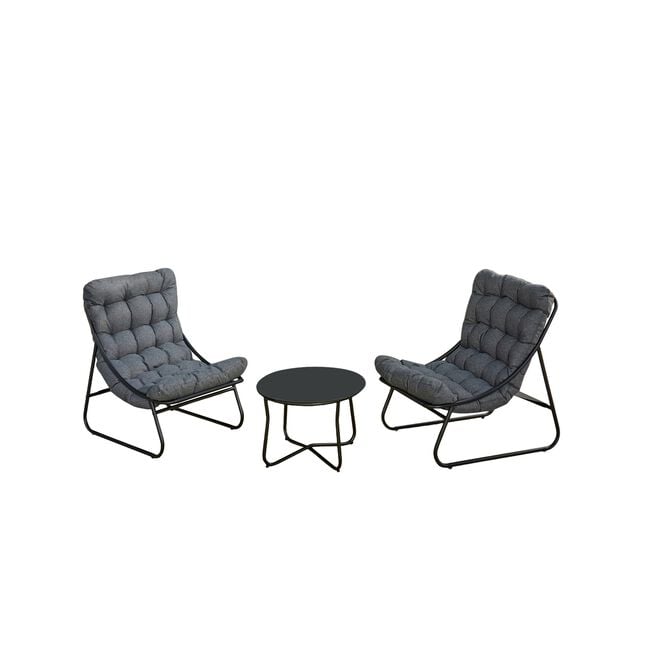 Bosa Lounging 3 Piece Bistro Set
