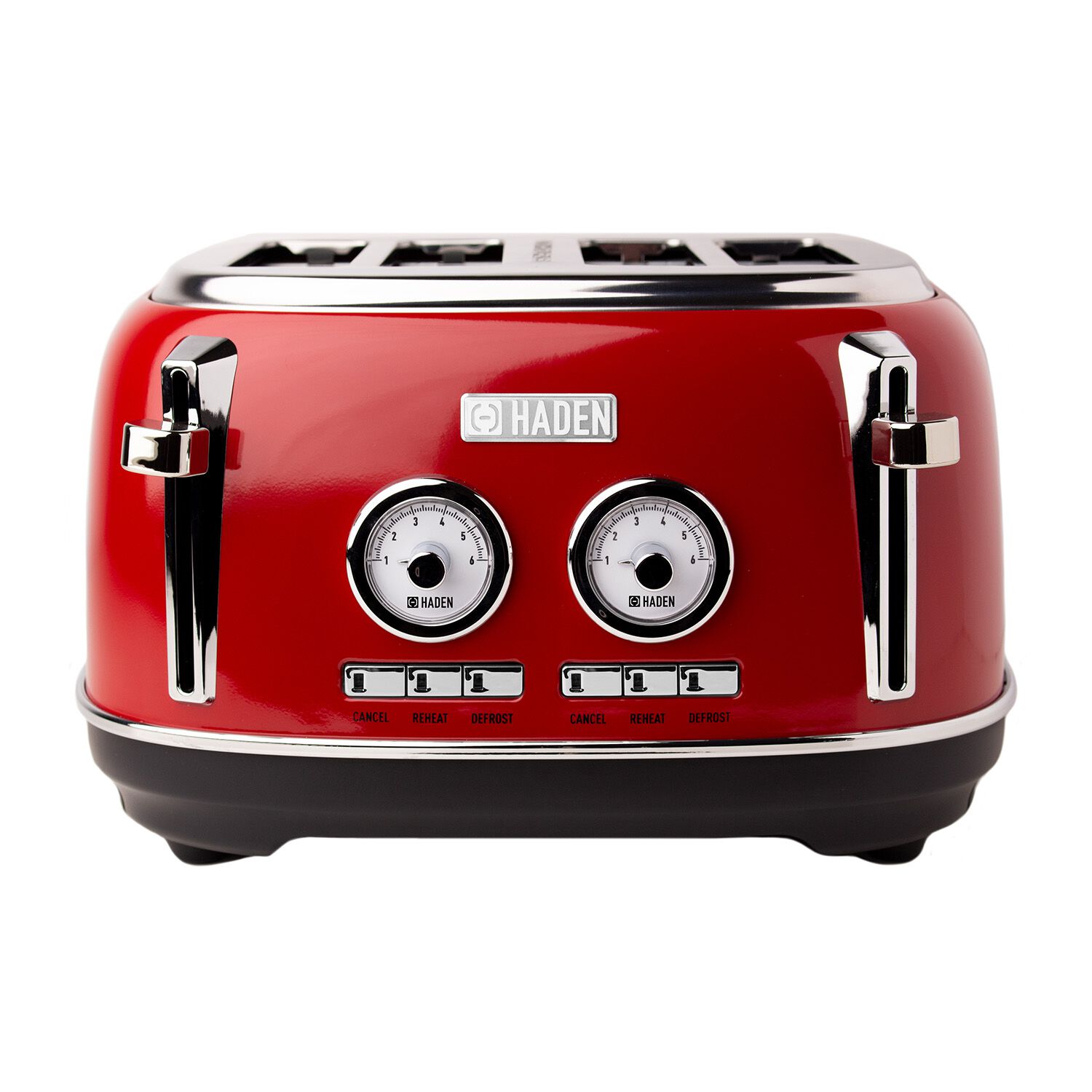 Haden Jersey 4 Slice Extra Wide Slot Red Toaster Home Store + More