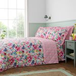 Ottilie Bedspread 200cm x 220cm - Pink