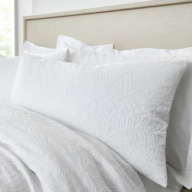 BIANCA SINGLE DUVET COVER Fleur Matelasse