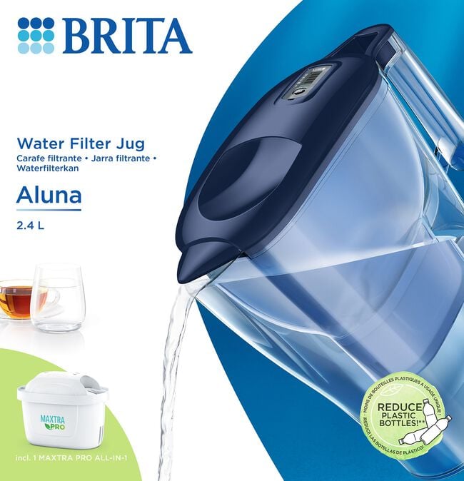 BRITA Aluna MAXPRO Blue Water Jug