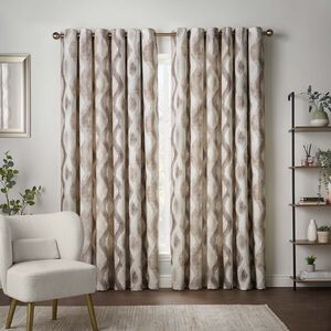 ELODIE CHENILLE SAND 66x54 Curtain
