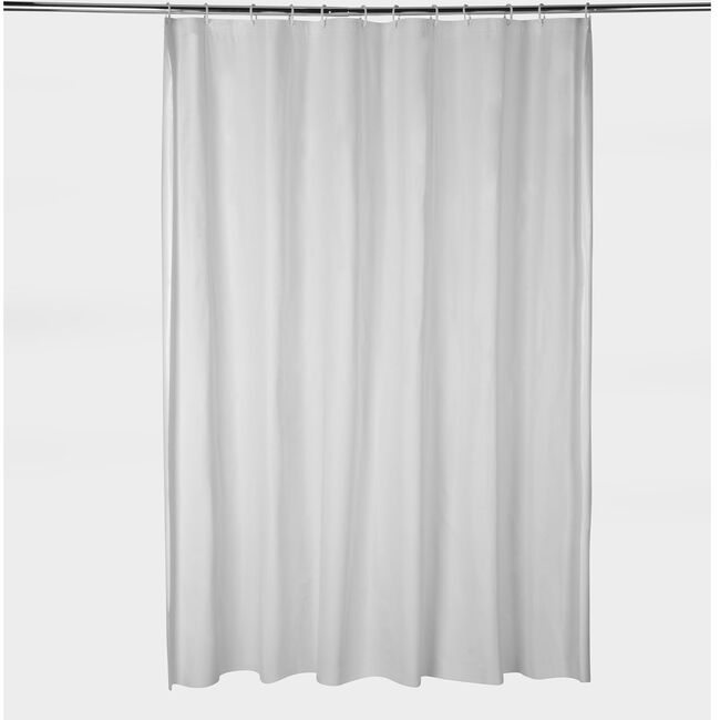 BELDRAY ANTIBAC PEVA WHITE Shower Curtain