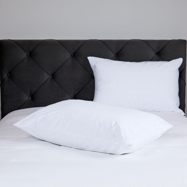 Waterproof Terry Pillowcase Protector Pair - White